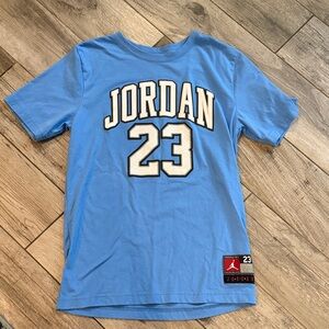 NWOT Air Jordan Sky Blue 23 Graphic Tee, sz XL